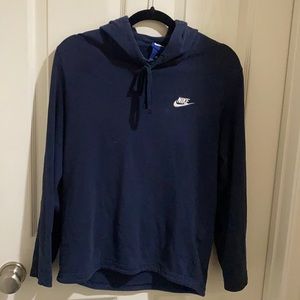 Navy Blue Nike Hoodie